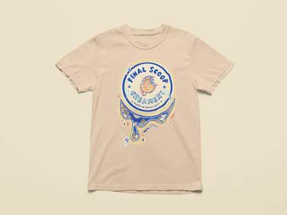 Final Scoop Creamery DRIP Logo | Full Color Graphic Tshirt
