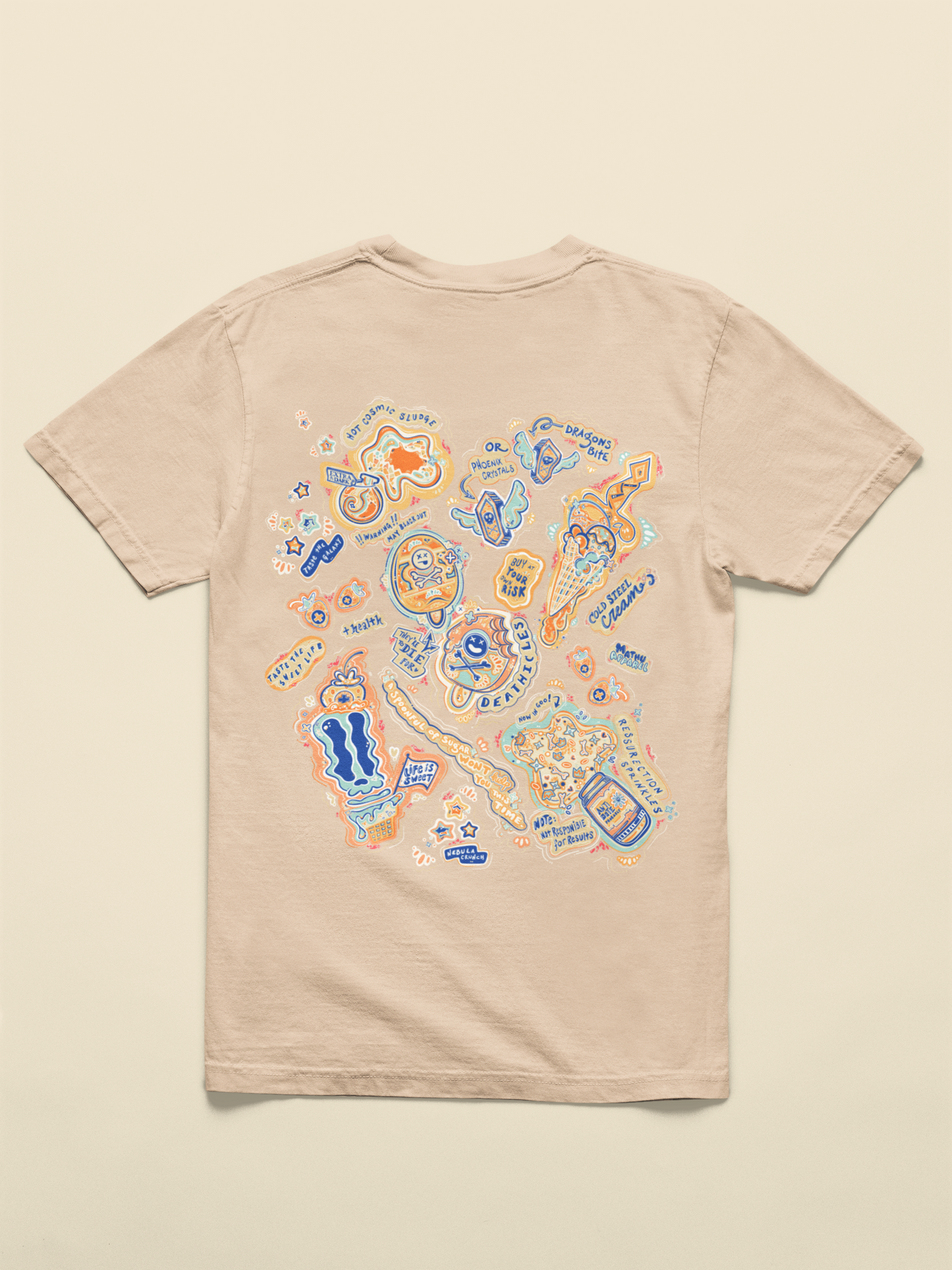 Ingredients of Fate | Full Color Graphic Tshirt